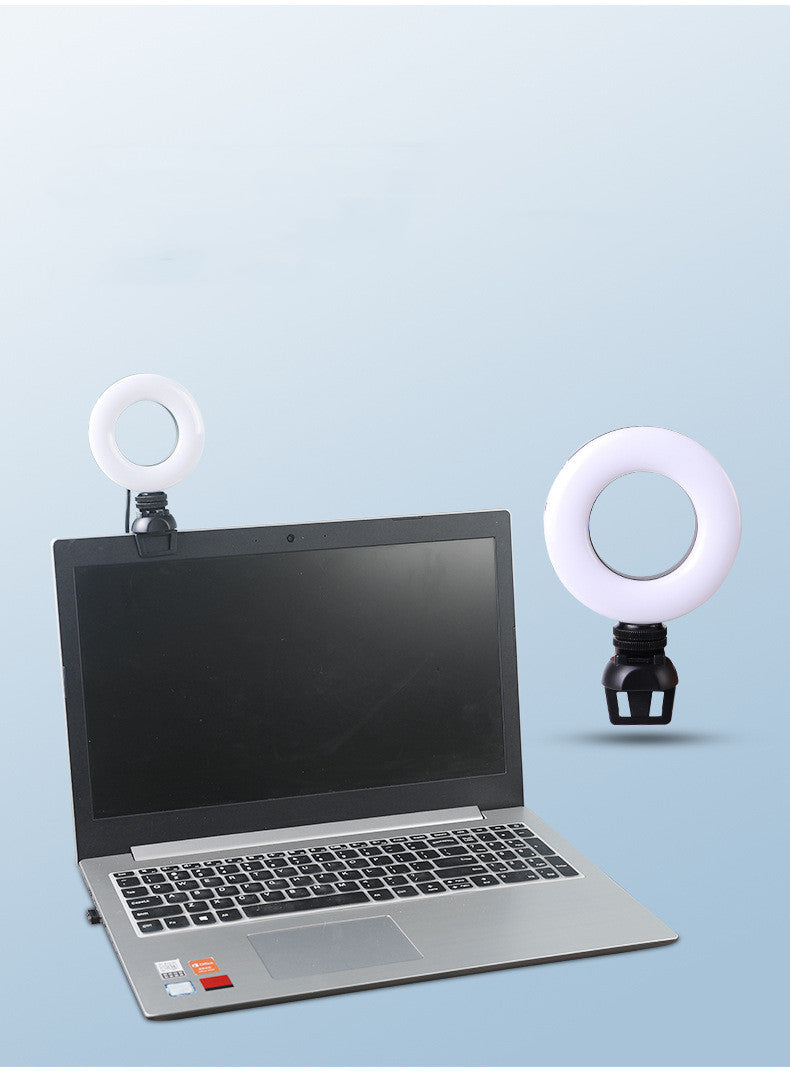 LED Ring Light with Phone Holder