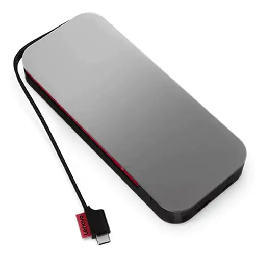 Lenovo Go 20000mAh USB-C Laptop Power Bank | 65W Fast Charging | Storm Gray
