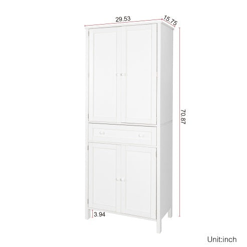 70.87Tall Kitchen Pantry, Storage Cabinet , Kitchen Cabinet , Drawer A