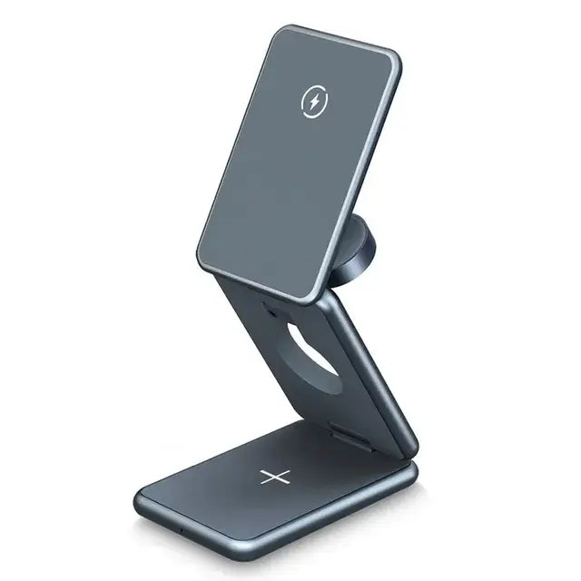 Sleek magnetic wireless charging stand